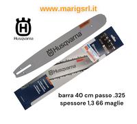 husqvarna 582075366 X-Force - Riel (40 cm, 0,325", 1.3, 66D)