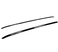 Barra Techo Coches Rieles Para Cayenne 2018-2023 (negro Brillante) Barras Laterales Techo Aluminio 2 Piezas Baca Reling Integrado