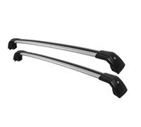 Barra Techo Coches Rieles Para KIA Para Sportage (nq5) 2022 2023+ Barras Laterales Aleación Aluminio Barras Transversales Portaequipajes Barras Techo 2 Piezas Baca Reling Integrado(A)