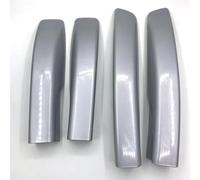 Barra Techo Coches Rieles Para Mitsubishi ASX SUV 2013-2019 Barra Equipaje Techo Delantera Trasera Cubierta Plástico Tapa Repuesto Portaequipajes Techo Coche Baca Reling Integrado(Silver 4pcs)