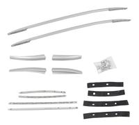 Barra Techo Coches Rieles para Nissan para Qashqai J11 2014-2021 Accesorios Exteriores Coche Barras Laterales Portaequipajes Carga 1 Juego Baca Reling Integrado