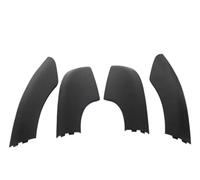 Barra Techo Coches Rieles para Skoda para Yeti SUV 2009-2018 Cubierta Extremo Riel Barra Equipaje Techo 5LD860146-GT5 5LD860145-GT5 Cubierta Portaequipajes Techo Baca Reling Integrado(4pcs)