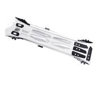 Barra Techo Coches Rieles para Toyota para Land para Cruiser 200 LC200 para Prado 150 Lc150 Fj150 2008-2021 Envoltura Techo Portaequipajes Riel Transversal Baca Reling Integrado(10-2021 LC150 Silver)