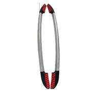 Barra Techo Equipaje Superior Coche Portaequipajes Techo para Ford para Ranger Wildtrack 2012-2019 T6 T7 Color Negro para Cabina Doble(Silver (Sticky))