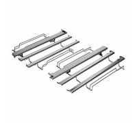 Barra Telescópica 3fach Izquierda Derecha SIEMENS Hz538s00 17002604 para Horno
