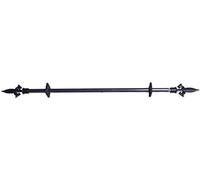 Barra telescópica ajustable para colgar tapices de 0,6 a 1,2 m, 1 a 2,1 m, elegante barra de cortina para arte de pared, perfecta para decoración del hogar, fácil instalación, diseño duradero