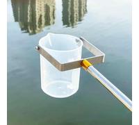 Barra telescópica de recogida de muestras de agua de 1000 ml, para tuberías de ríos y salidas, extraíble, 1,43-6 m de longitud, ideal para pruebas de agua