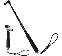 Barra telescópica, palo selfie telescópico para cámaras de acción, barra de extensión de 19 pulgadas, compatible con GoPro Hero 12/11/10/9/8/7, DJI Osmo Acción, Insta360, SJCAM, Xiaomi robusto monopié