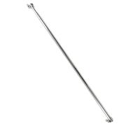Barra telescópica para telón de fondo, 117-300 cm, longitud ajustable para varios fondos, fondo telescópico multipropósito
