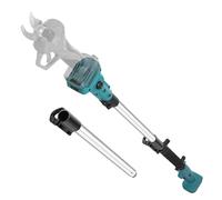 Barra telescópica para tijeras de jardín con batería profesional: barra de extensión de 2,2 m para tijeras de podar compatible con batería Makita de 18 V - Barra telescópica de aleación de aluminio