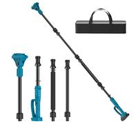 Barra telescópica para tijeras de podar inalámbricas: 2 m de extensión para batería Makita 18 V, barra de aluminio con rotación de 180°