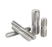 Barra totalmente roscada, tornillo roscado largo Pernos de varilla roscados de doble extremo de acero inoxidable 304 M3 M4 M5 M6 M8 M10 M12 M16 de varias longitudes, paquete de 1, 2 y 5(120mm,M8-5pcs)