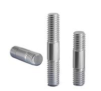 Barra totalmente roscada, tornillo roscado largo Varilla roscada de doble extremo de acero inoxidable 304 M4 M5 M6 M8 M10 M12 longitud 20-250 mm(200mm,M8(1pcs))