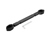Barra Transversal Aluminio para Manillar Moto 22mm, 31,5cm-36cm Ajustable Barra de Equilibrio Soporte Estabilizador Universal Fija Accesorios como GPS Teléfono y Luz LED para Motocicleta Racer