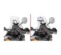 Soporte de GPS/Smartphones Givi para KTM 790 ADVENTURE / R / RALLY 23-26 | 890 ADVENTURE / R / RALLY 23-26