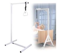 Barra trapecio de cama para movilidad del paciente, ayuda triangular resistente para dominadas para uso hospitalario y doméstico, ideal para asistencia a personas mayores