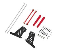 Barra trasera de aleación de aluminio con barra antivuelco RC para LOSI Baja Rey 2.0 Raptor RC Car (rojo)
