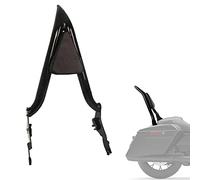 Barra trasera desmontable para respaldo del pasajero de 26 pulgadas de altura, compatible con modelos Harley Davidson Touring 2009-2023 Street Glide Road Glide Electra Glide Road King