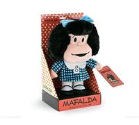 BARRADO Mafalda - Peluche Mafalda 27 Cm - Calidad Super Soft (Display, Azul)