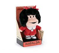 BARRADO Mafalda - Peluche Mafalda 27 Cm - Calidad Super Soft (Display, Rojo)