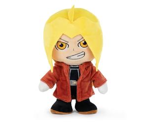 BARRADO Peluche de los Personajes de Fullmetal Alchemist - 26 Centímetros - Edward, Alphonse - Calidad Super Soft (Edward)