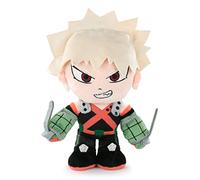 BARRADO Peluche de los Personajes de My Hero Academia - 30 Centímetros - Deku, Bakugo, Todoroki - Calidad Super Soft (Bakugo)