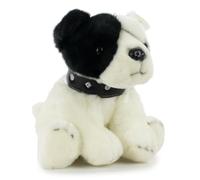BARRADO - Peluche Perros de Raza - 25cm - 16002548 (Bull Terrier Blanco)