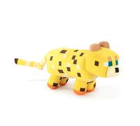 BARRADO Peluche Personajes Videojuego Minecraft - Enderman, Llama, Ocelot, Cerdo, Steve, Alex, Creeper, Lobo - Calidad Super Soft (Ocelot)