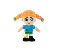 BARRADO Pippi Langstrump - Peluche del Personaje de Libros, Películas y Series Pippi Calzaslargas - 27 Centímetros - Calidad Super Soft