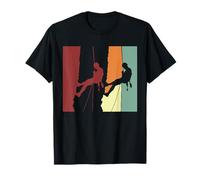 Barranquismo retro escalada escalador barranco barranco Camiseta