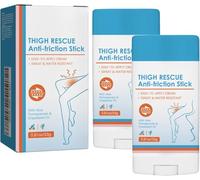 Barras antifricción Dryelle, crema antirozaduras, bálsamo antirozaduras, protección contra rozaduras no grasas, comodidad durante todo el día, para talones, antebrazos, muslos y piernas.,2PCS