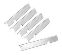 Barras aromatizantes para Weber II 300, fáciles de limpiar e instalar, compatibles con modelos 2017+ (plateado)