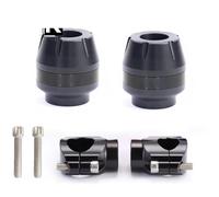 Barras Choque Abrazadera para Motocicleta Compatible con ZONTES 368G Deslizadores Marco Cuerpo Protector Choque Protección Universal contra Caídas Protector Anticaída(Black,28-33mm)