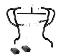 Barras Choque Carretera para QJMOTOR para Flash QJ para SRV 150 Parachoques Protector Anti Caída Modificación Parachoques Anticolisión Motocicleta Barra Motor Motocicleta(Black Hug Block)