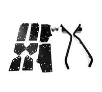 Barras Choque Motocicleta para ADV350 2024 2025 ADV 350 Motocicleta Carretera Barra Choque Protección Motor Marco Parachoques Carenado Protector Barras(Black-Lower Only)