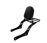 Barras Choque Motocicleta para Kawasaki para Vulcan S 650 VN650 EN650 2015-2023 Barra Protección para Motor Carenado Parachoques Portaequipajes Trasero con Respaldos(Rear Luggage Rack)
