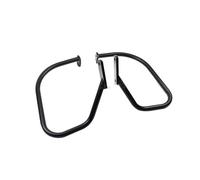 Barras Choque Motocicleta para Softail Heritage para Deluxe para Cross Bones Fat Boy Silm Night Train 97-17 Protector Choque Protectores Alforjas Traseras(Black Deluxe)