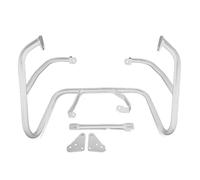 Barras Choque protección Motor para BMW para F800GT F 800 GT F800 GT F 800GT Motocicleta Barra De Choque De Protección para Motor Autopista Amortiguador Marco Protector(Plata)
