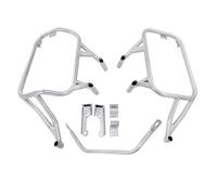 Barras Choque protección Motor para CFMOTO 450MT 450-MT 2023-2025 Alforja Motocicleta Soportes Laterales Caja Superior Caja Soporte Estante para Alforjas Equipaje(Plata)