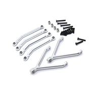 Barras Coches RC Compatible con FMS para Xiaoqi para FCX24 1/24 RC Piezas De Coche Actualización Y Reacondicionamiento De Metal Proceso CNC para Enlace Fijo De Eje De Chasis
