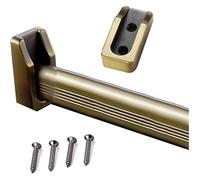 Barras colgantes para armario, barra para colgar ropa, aluminio ovalado, kit de organizador de armario, kit de sistema de sistema de organizador de armario, perchas para montaje en pared (color