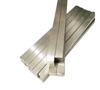 Barras Cuadradas De Acero Inoxidable 304, 1,5 Mm 2 2,5 3 Mm 4 Mm 5 Mm De Longitud 500 Mm Eje Lineal De Varilla Cuadrada Sólida De Metal(4x4x500mm 1Pcs)