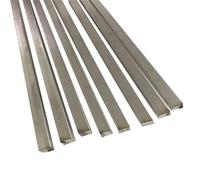 Barras Cuadradas De Acero Inoxidable 304, 6 Mm, 8, 10, 12, 14, 15, 16, 18, 20 Mm De Longitud, 500 Mm. Varilla Cuadrada Maciza De Metal For Eje Lineal.(16x16x500mm)