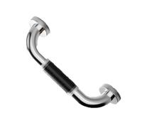 Barras de agarre acero inoxidable for baño, que también funcionan como toalleros, brindan asistencia a usuarios discapacitados y mayores(Black,40cm)