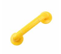 Barras De Apoyo para Bañera, con Agarre Antideslizante Texturizado Que Brilla En La Oscuridad, Barra Recta De Pared para Baño, Ducha Y Bañera.(Yellow,70cm)