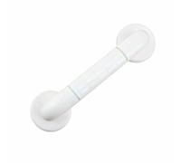 Barras De Apoyo para Bañera, con Agarre Antideslizante Texturizado Que Brilla En La Oscuridad, Barra Recta De Pared para Baño, Ducha Y Bañera.(White,50cm)