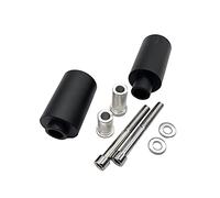 barras de choque de carretera Protección Contra Caídas Y Bloqueo De Almohadilla De Motor Para SUZUKI Para GSXR1000 K3 Para GSX-R 1000 2003-2004 barra de choque(Negro)