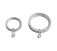 Barras de Cortina - Anilla Plana Acero INOX para Barra de diámetro 20 Mm.