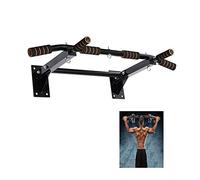 Barras de dominadas para montar en la pared, barra horizontal, barra de ejercicios para músculos de la parte superior del cuerpo, banda de resistencia con bolsa de arena que se puede colgar, capacid