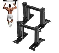 Barras de dominadas para puerta, asas de barra de dominadas portátiles para entrenamiento de fuerza, constructor muscular plegable, entrenador del cuerpo para entrenamiento de fuerza central